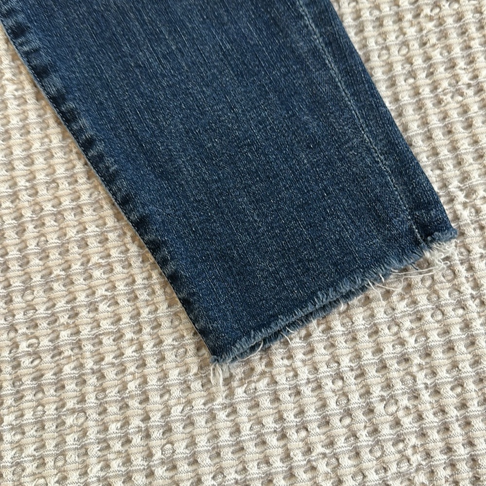 MOTHER Dark Blue Straight Leg Jeans 26 - Picture 8 of 9